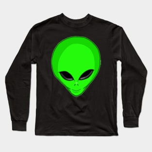 Alien head Long Sleeve T-Shirt